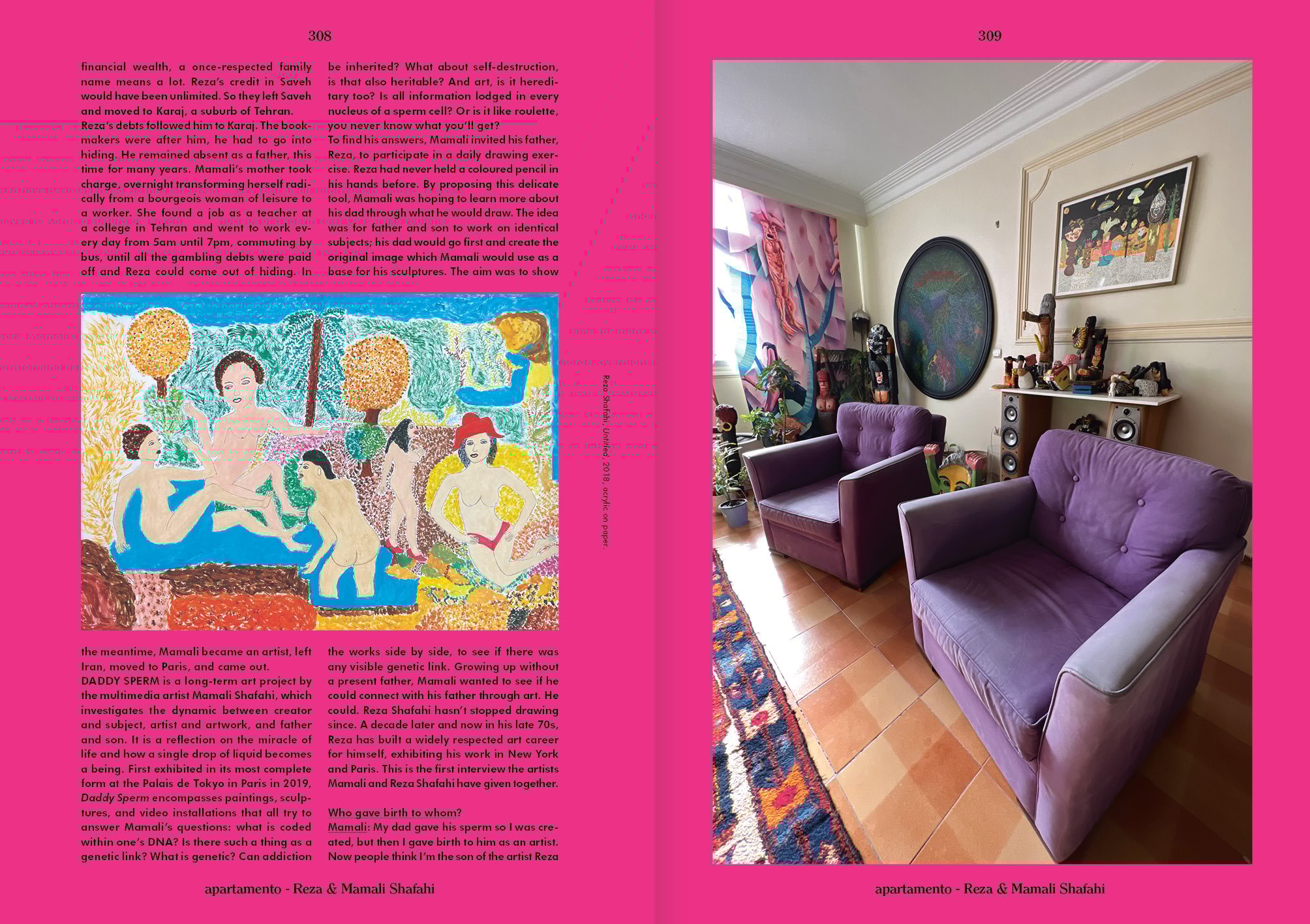 Apartamento Magazine - Reza Shafahi, the Diary of a Gambler: New York City exhibition and book launch