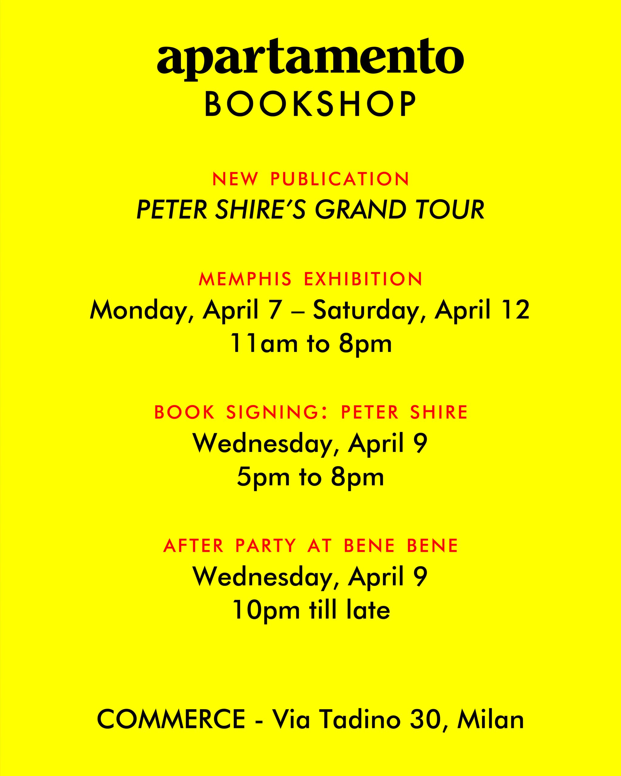 Apartamento Magazine - Apartamento Bookshop <p> Milan Design Week 2025