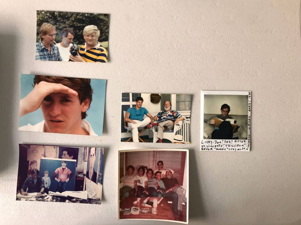 Larry Stanton: the artist as a young man