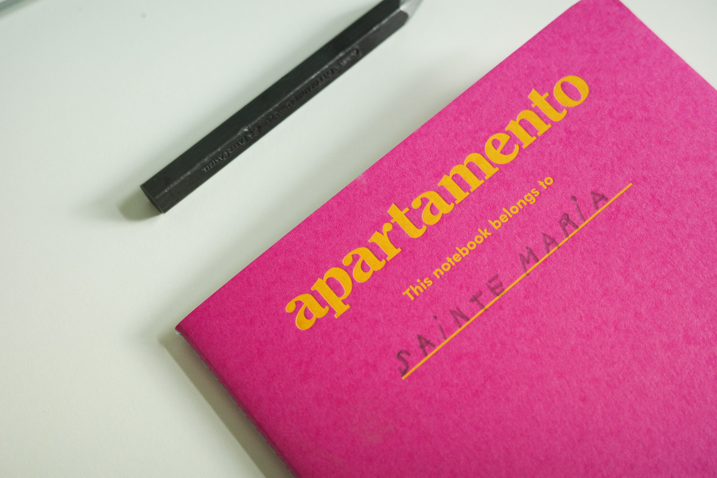 Apartamento Magazine - Take notes with Apartamento!