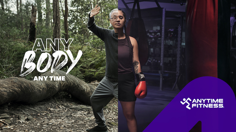 Anytime Fitness campaign